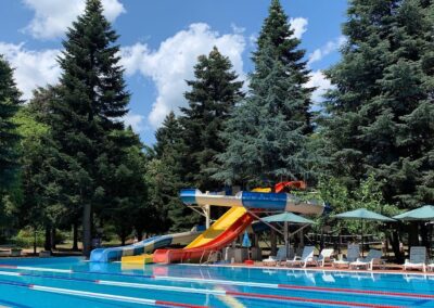 Waterslides